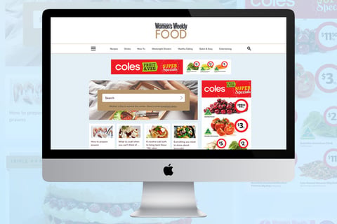 Women's Weekly Food Website project