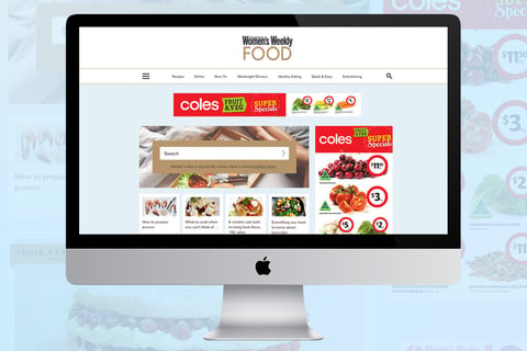 Women's Weekly Food Website project