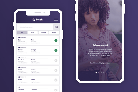 Fetch - Parcel Tracking project