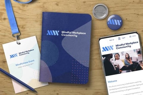 Mindful Workplace Community — Brand Design and UX,UI project