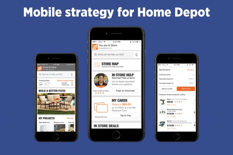 Mobile Strategy for Home Depot project