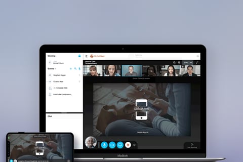 GlobalMeet App – Screen Share project