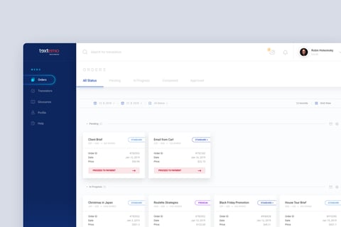 Hybrid Translation Platform project