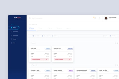 Hybrid Translation Platform project