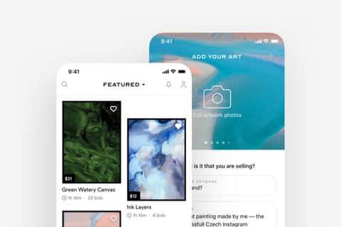 Art Auction App project