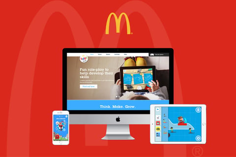McDonald's Happy Studio Gaming Platform project