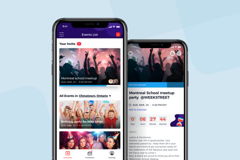 MOSEA - Event Crowdfunding App project