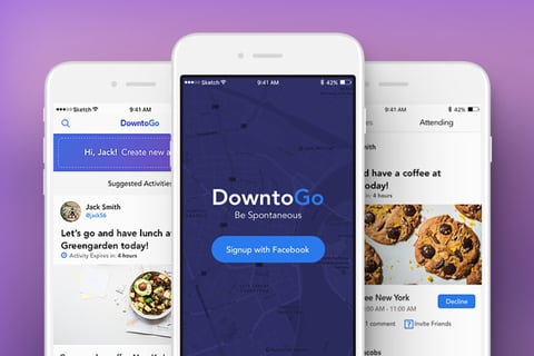 DowntoGo Application project