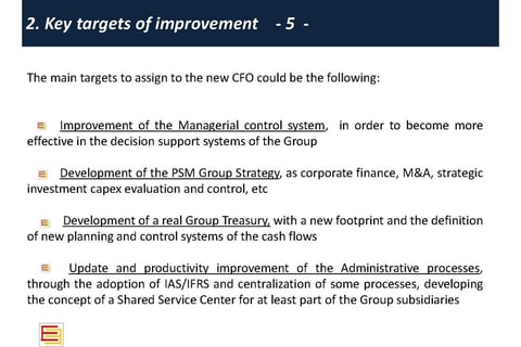 Group Finance Department Functional Assessment project