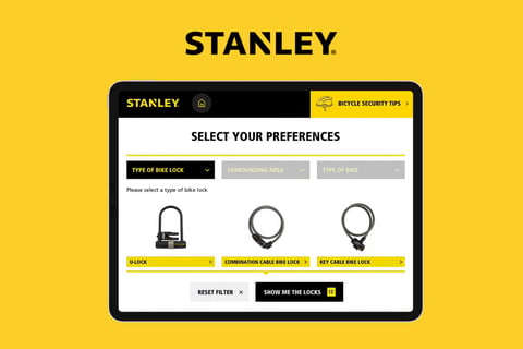 A Smarter Shopping Journey for Stanley Lock Buyers project
