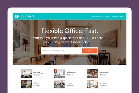 LiquidSpace Website project