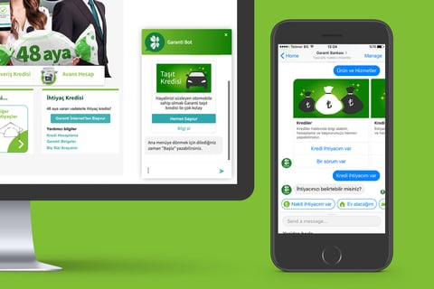 Bank Chatbot for Facebook and Website project