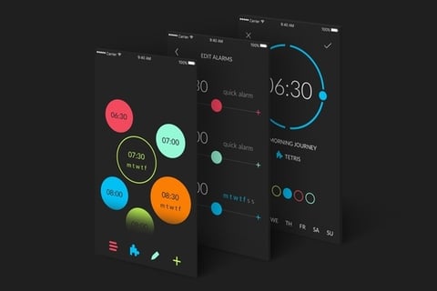 iOS App UX/UI Design project