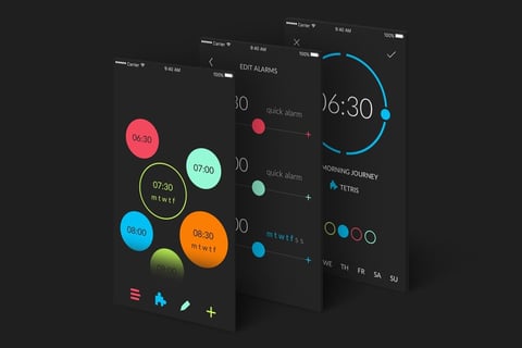 iOS App UX/UI Design project