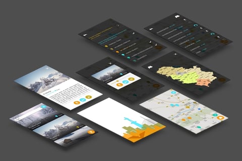 Mobile App UX/UI Design project