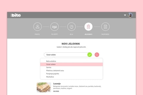 Admin Panel UX Design project