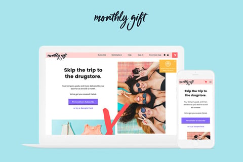 Monthly Gift project