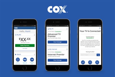 Cox.com My Account Experience project