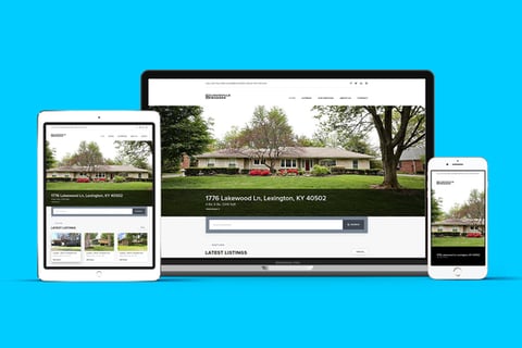 Mid-century Modern Real Estate Website project