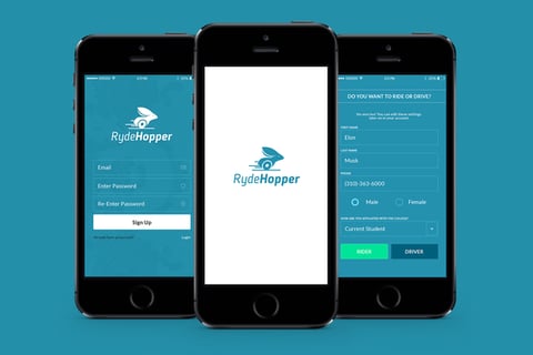 A Ride-sharing App for Students project