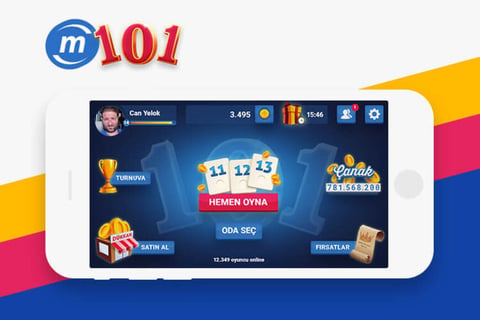 Mynet 101 Okey Mobile Game project