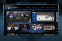 Visual Design | NHL.TV Team Home Video Portal