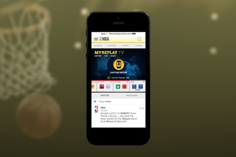 Visual Design | NBA MyReplays Mobile App project
