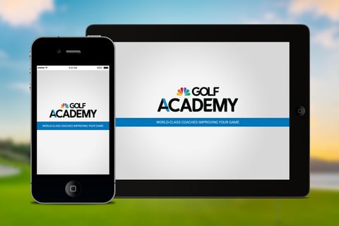 Visual Design | Golf Academy Mobile Training App project