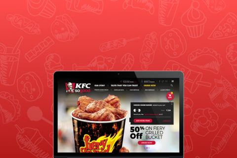 KFC Website project