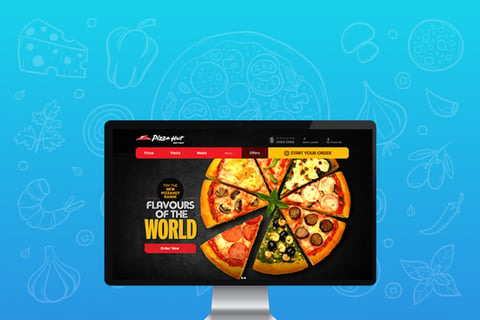 Pizza Hut Website project