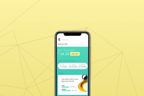 Smart Meter (IoT) App's UX project