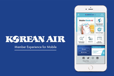 Korean Air Member Experience for Mobile project