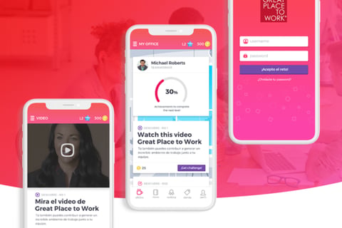 Great Place to Work App Design project