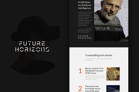 Future Horizons: A Series About Emerging Tech project