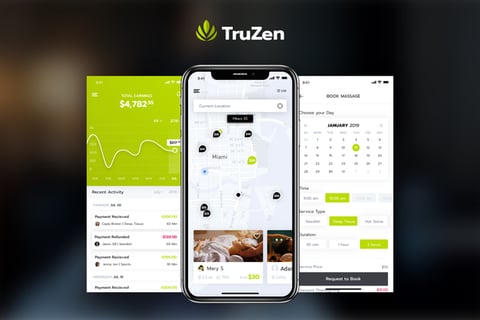 TruZen | Mobile and Web App project