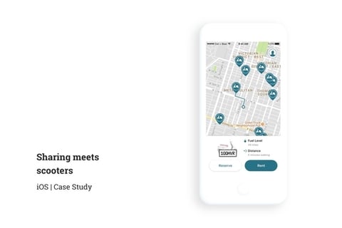 Scooter Sharing – iOS project