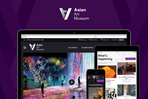 Asian Art Museum Website and iPad App project