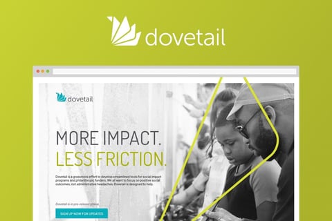 Dovetail Visual Identity and Landing Page project