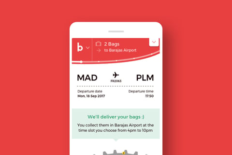 BoB | MVP for a Luggage-transfer Service project