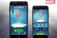 UX Design: Marvel Avengers Infinity War Hero Vision AR Mobile Game
