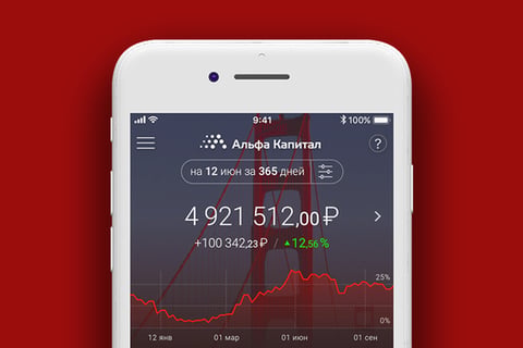 AlfaCapital App UI project