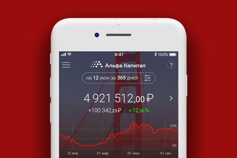 AlfaCapital App UI project