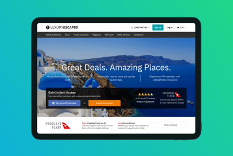 Luxury Escapes project