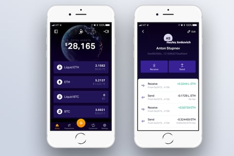 Blockchain Wallet Application project