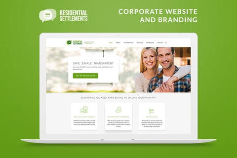 Residential Settlements | Corporate Website and Branding project