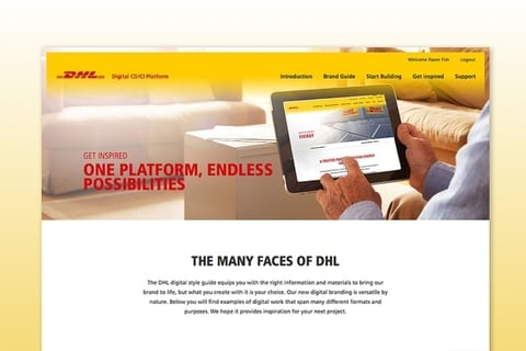 DHL - Digital Style Guide project
