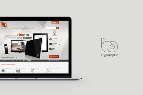 Fibre Optic Internet Provider Branding project