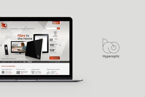 Fibre Optic Internet Provider Branding project
