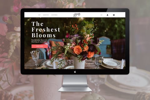 Lead UX/UI Designer at Flower Delivery Company project