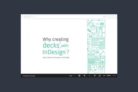 Adobe InDesign Infographic Template for In-app Use project
